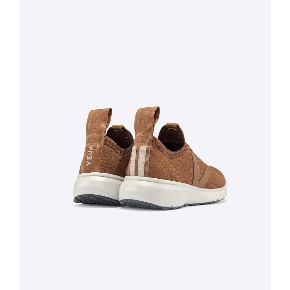 Veja RUNNER STYLE 2 V-KNIT RICK OWENS Men's Shoes Orange | NZ 263PJJ